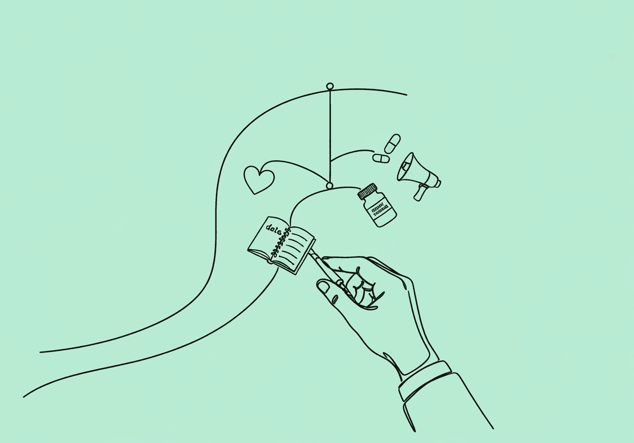 Data-Driven BIP Revision: 8 Essential Triggers Minimalist line art of a hand fine-tuning a balanced mobile, each piece symbolizing a key data-driven BIP revision factor, highlighting thoughtful, ethical adjustment in intervention plans.